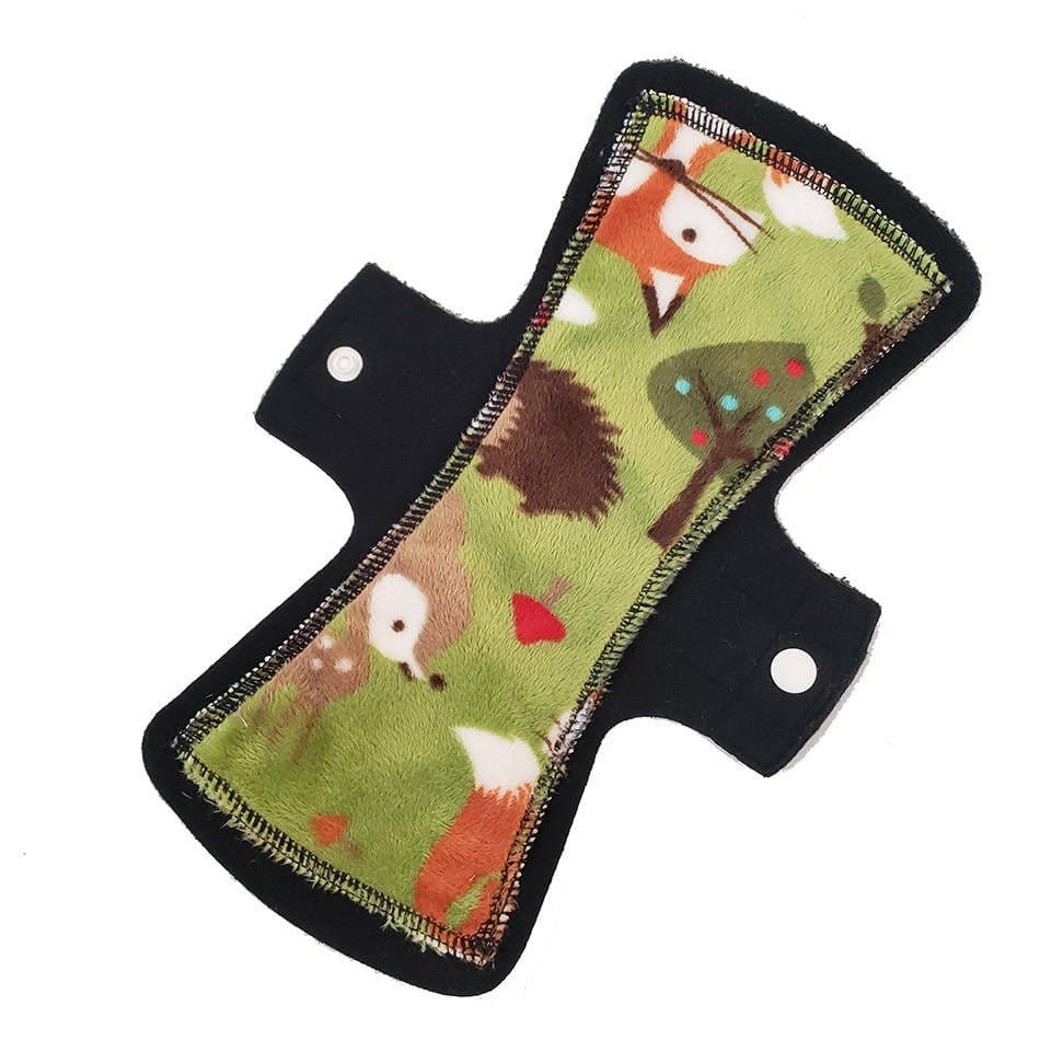 2-Pack Surprise Special Edition Domino Pads Reusable Cloth Panty Liner in Minky