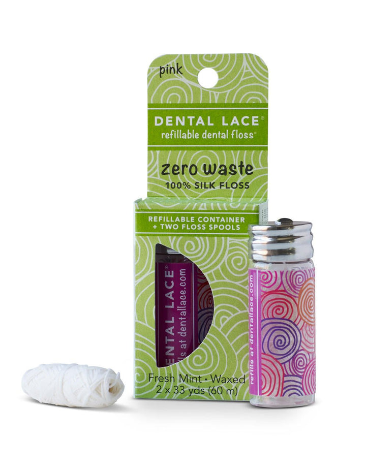  Zerowaste Dental Floss Container & Refills 